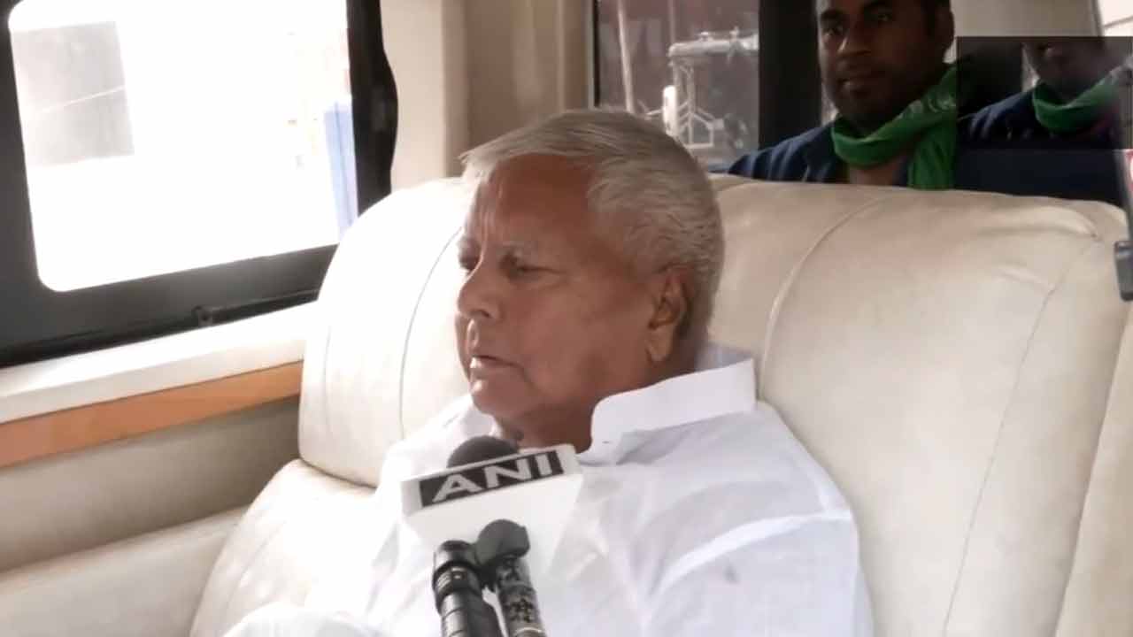 Lalu Prasad Yadav | ఈ ఎన్నికలతో మోదీ ఫినిష్.. ఇండియా కూటమిదే విజయం : లాలూ యాదవ్‌