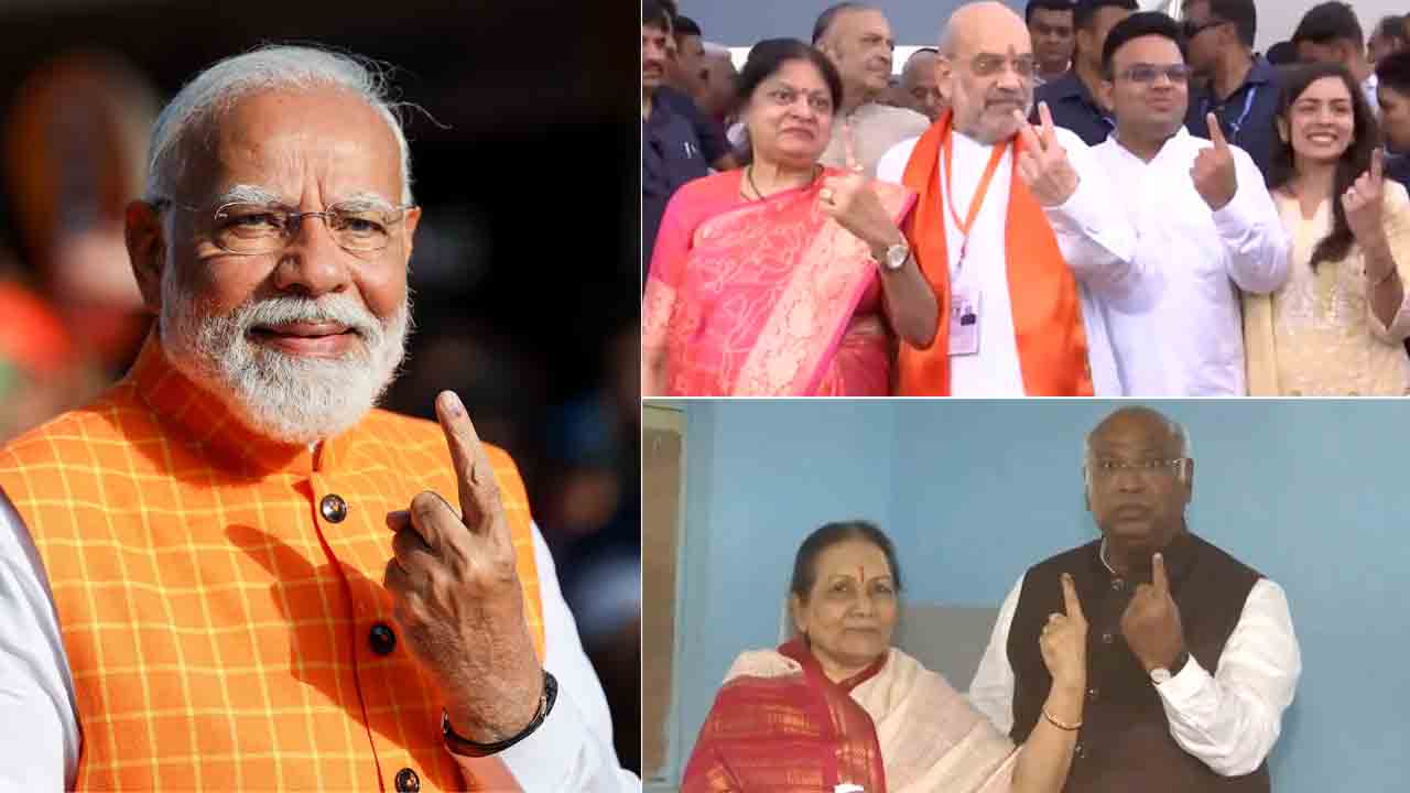 Lok Sabha elections | కొనసాగుతున్న మూడో విడత పోలింగ్‌.. ఓటేసిన ప్రముఖులు