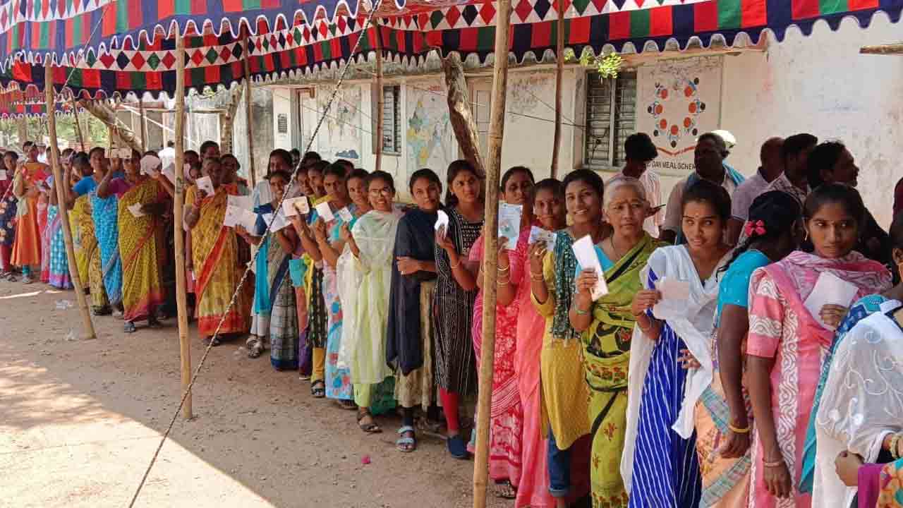 ఖమ్మంలో 75 శాతం పోలింగ్‌