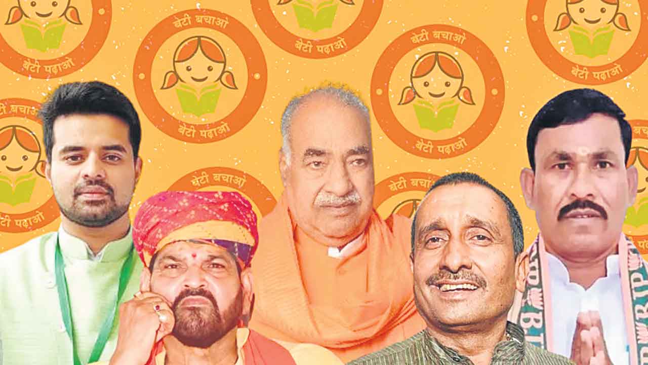 BJP | బేటీ బచావో ఇదేనా?.. లైంగికదాడి నిందితులకు బీజేపీ అండదండలు