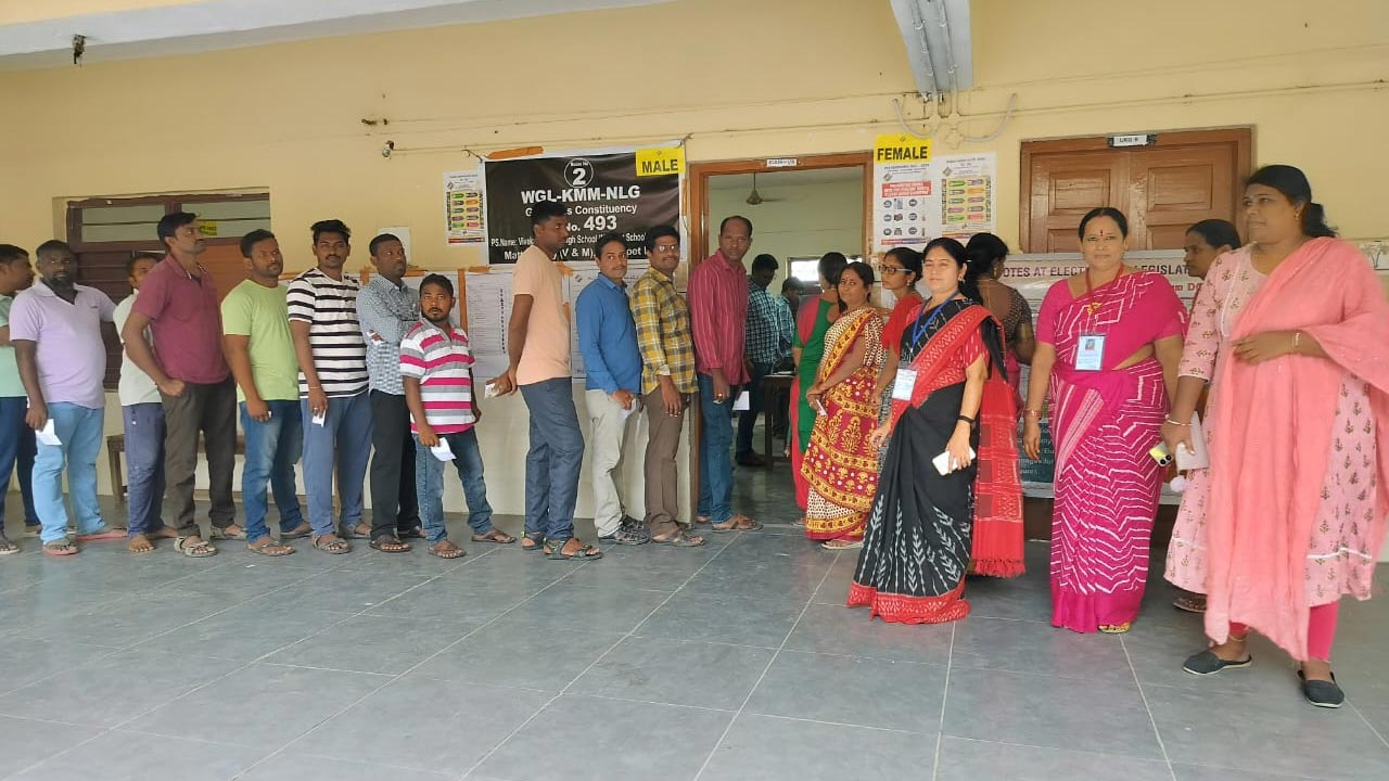 MLC Bye Election | ప్రశాంతంగా కొనసాగుతున్న గ్రాడ్యుయేట్స్‌ ఎమ్మెల్సీ ఉప ఎన్నికల పోలింగ్‌