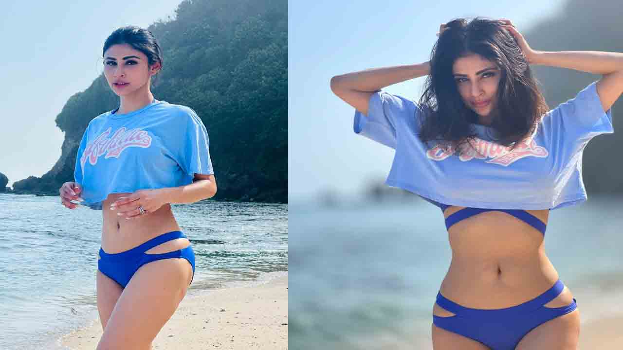 Mouni Roy | బ్లూ బికినీలో మతులు పోగొడుతున్న మౌనీ రాయ్