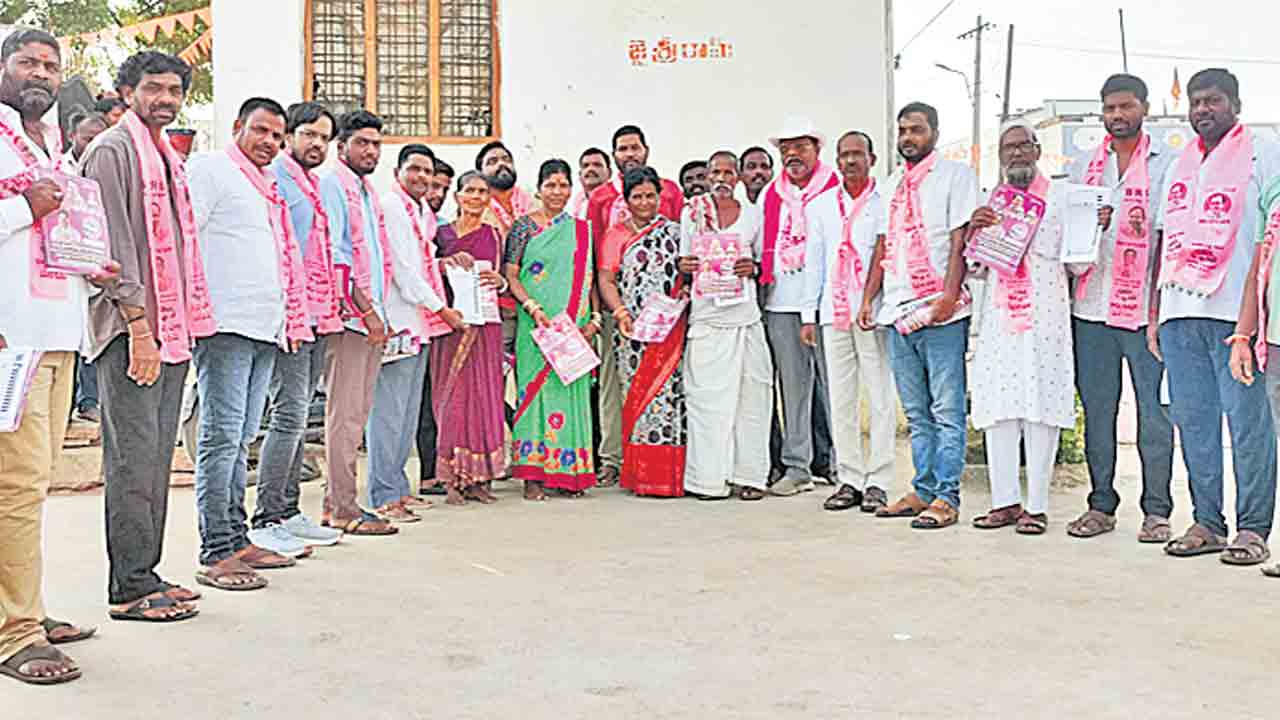 ప్రచారంలో దూసుకుపోతున్న బీఆర్‌ఎస్‌