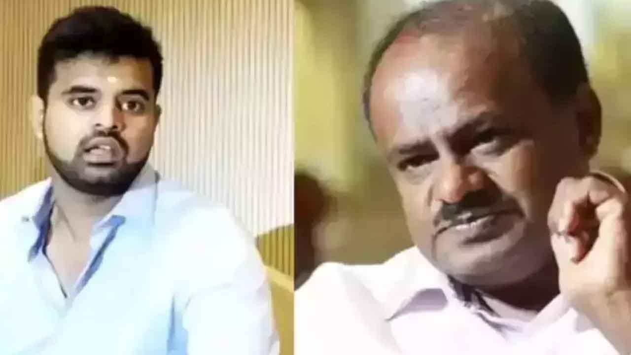 ప్రజ్వల్‌పై సస్పెన్షన్‌ వేటు