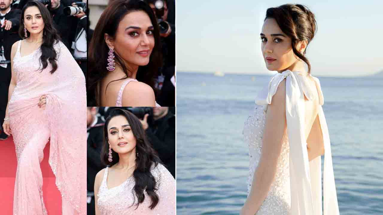 Preity Zinta | కేన్స్‌లో సంప్రదాయ చీరకట్టులో మెస్మరైజ్‌ చేసిన ప్రీతి జింటా.. ట్రెండింగ్‌లో ఫొటోలు