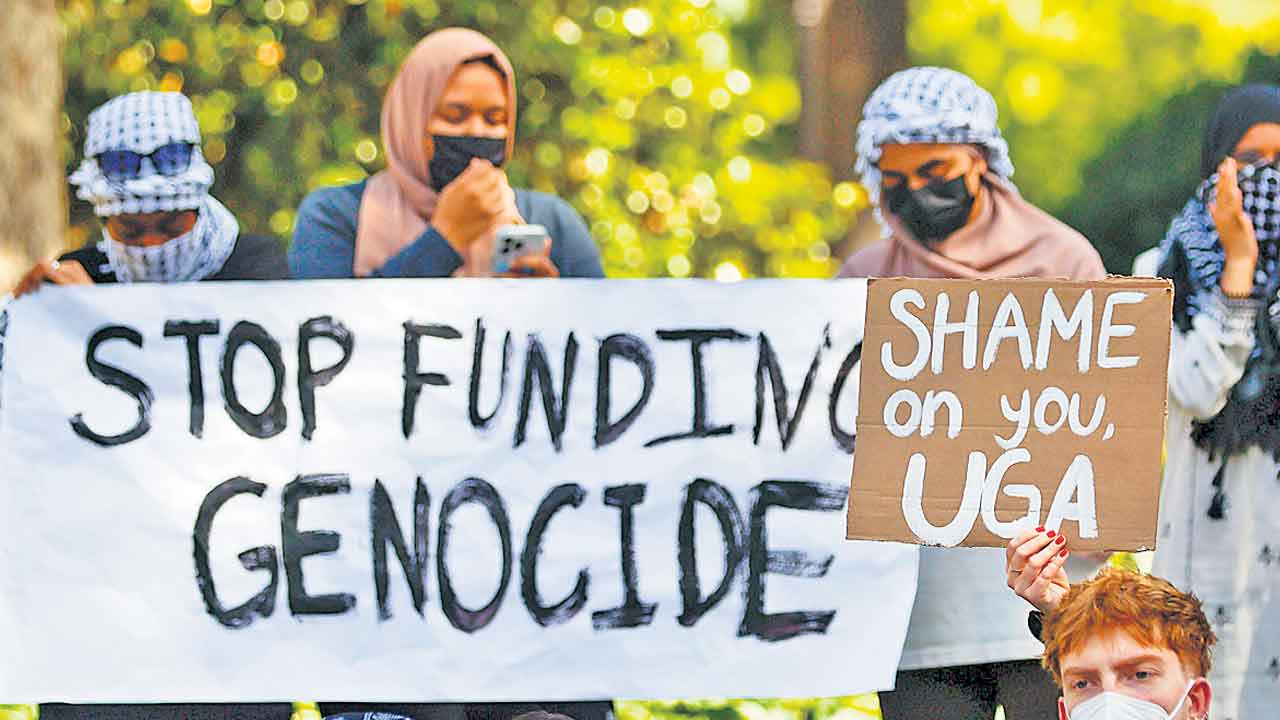 యూరప్‌కు పాకిన పాలస్తీనా నిరసనలు