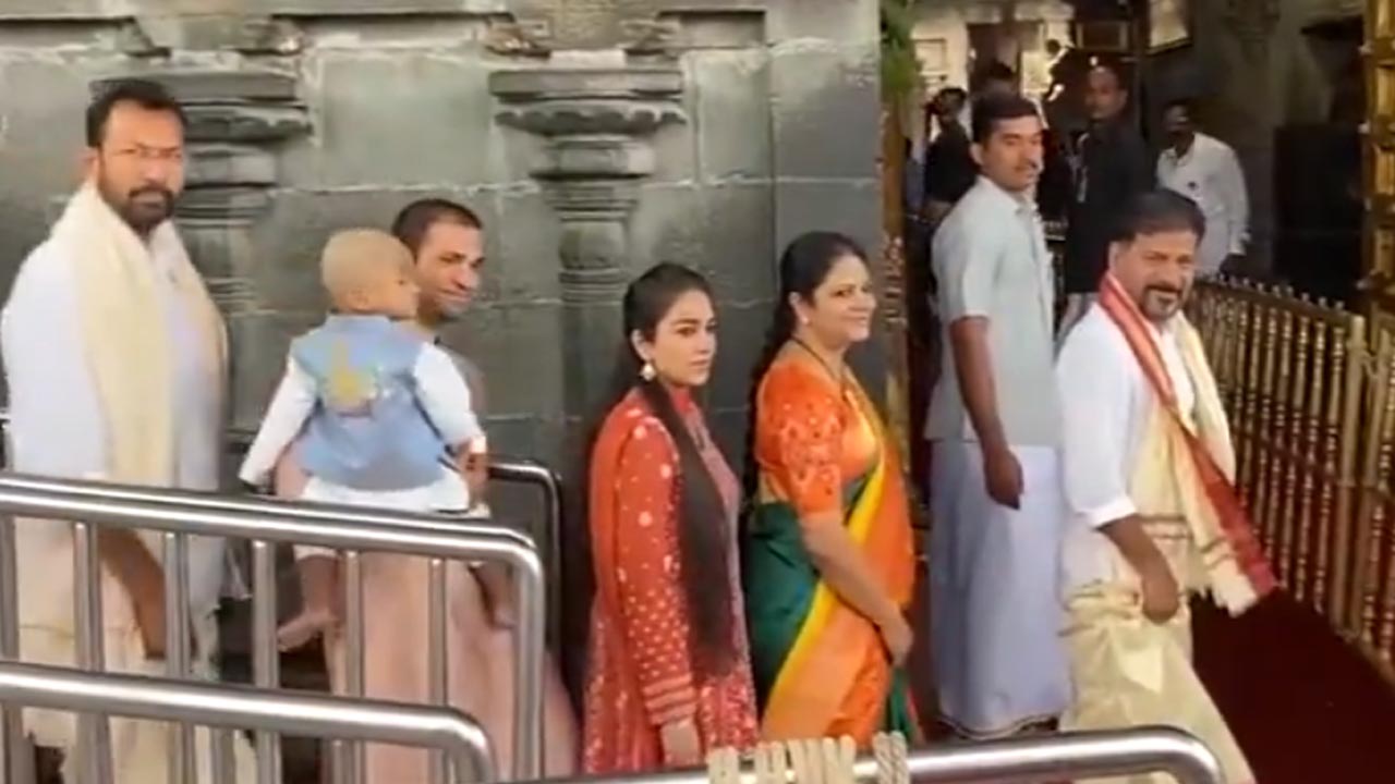 CM Revanth Reddy | తిరుమల శ్రీవారిని దర్శించుకున్న సీఎం రేవంత్‌ రెడ్డి