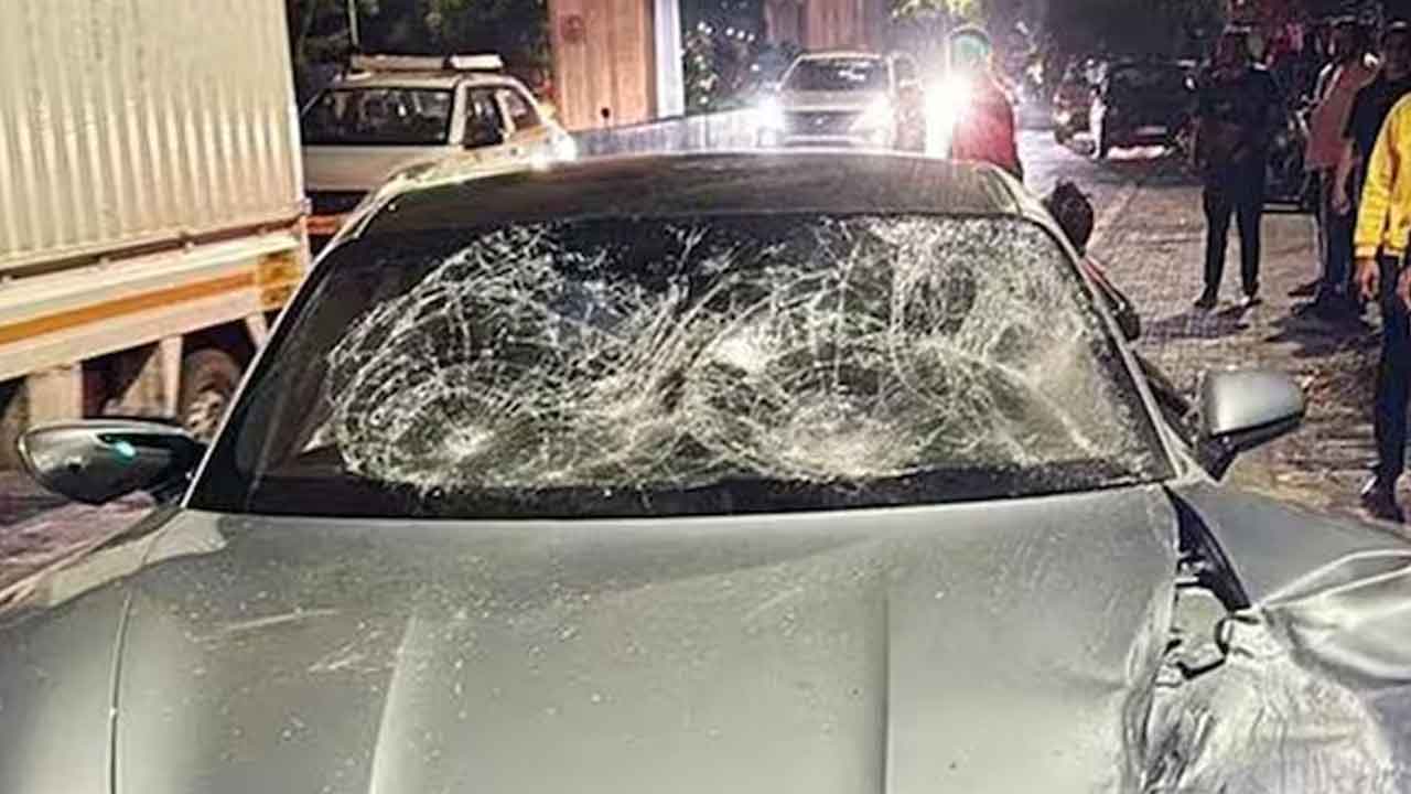 పుణె కారు నడిపింది డ్రైవర్‌?