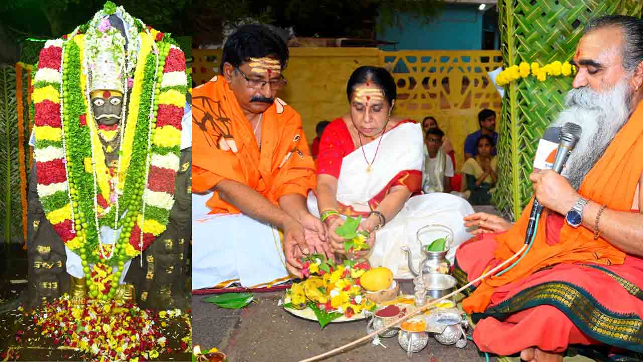 Srisailam | శ్రీశైల క్షేత్రంలో బయలు వీరభధ్ర స్వామికి విశేష పూజలు