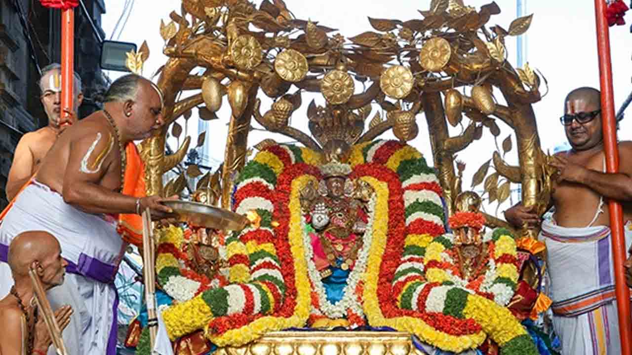 Brahmotsavam | బ్రహ్మోత్సవాల్లో కల్పవృక్ష వాహనంపై దర్శనమిచ్చిన గోవిందరాజస్వామి