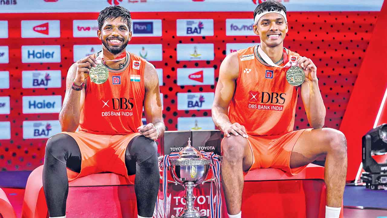 సాత్విక్‌-చిరాగ్‌దే డబుల్స్‌ టైటిల్‌