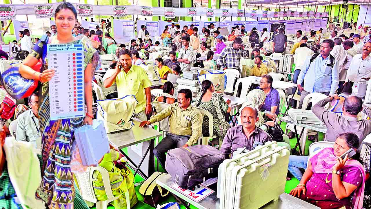 ఓట్ల పండుగ నేడే