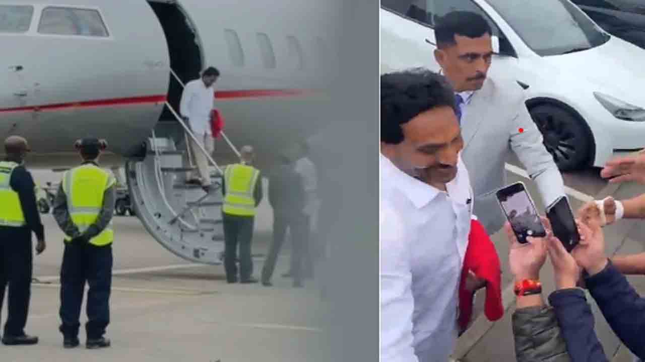 AP CM Jagan | లండన్లోని లూటన్ ఎయిర్పోర్టులో దిగిన సీఎం జగన్