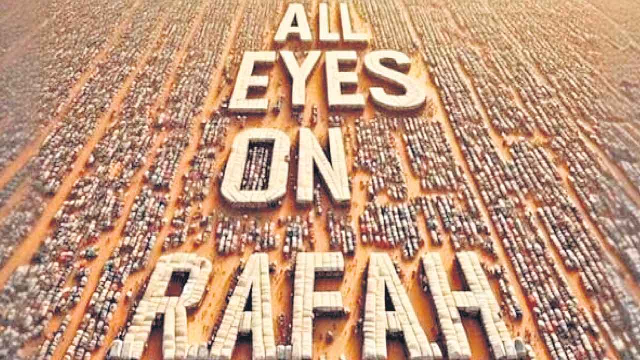 All Eyes On Raffah | ఆల్‌ ఐస్‌ ఆన్‌ రఫా.. ఇజ్రాయెల్‌ దాడిపై ప్రపంచవ్యాప్తంగా నిరసనలు