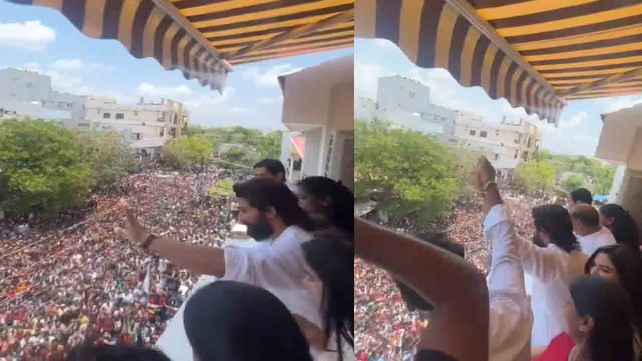 Allu Arjun | పుష్ప రివర్స్ గేర్.. పవన్ కు మద్దతిస్తూనే వైసీపీ ప్రచారంలో పాల్గోన్న అల్లు అర్జున్