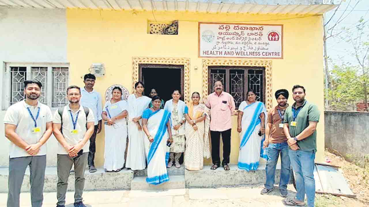 గుల్లకోటను సందర్శించిన కేంద్ర బృందం