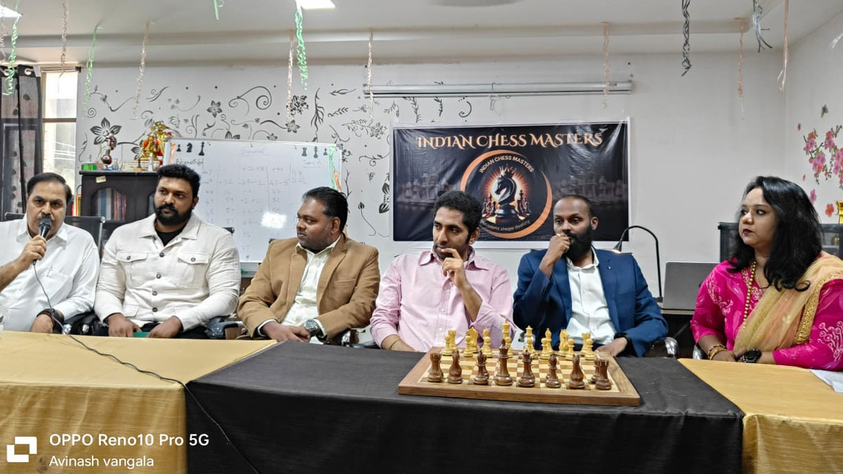 చెస్ విశ్వ విజేతలను భారత్ కు అందించడమే ఇండియన్ చెస్ మాస్టర్స్  లక్ష్యం: అరుణ్ జూపల్లి