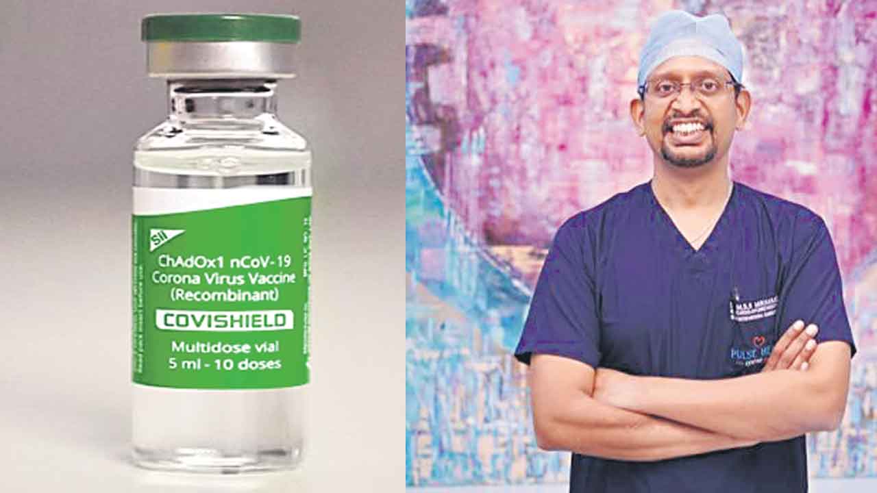 Covishield vaccine | కొవిషీల్డ్‌పై ఆందోళన వద్దు.. డాక్టర్‌ ఎంఎస్‌ఎస్‌ ముఖర్జీ
