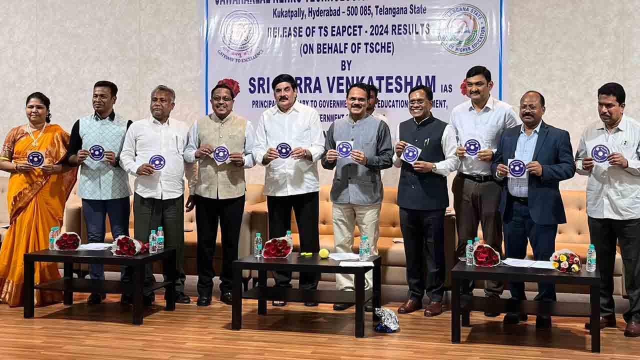 TS EAPCET | టీఎస్ ఎప్‌సెట్ -2024 ఫ‌లితాలు విడుద‌ల‌