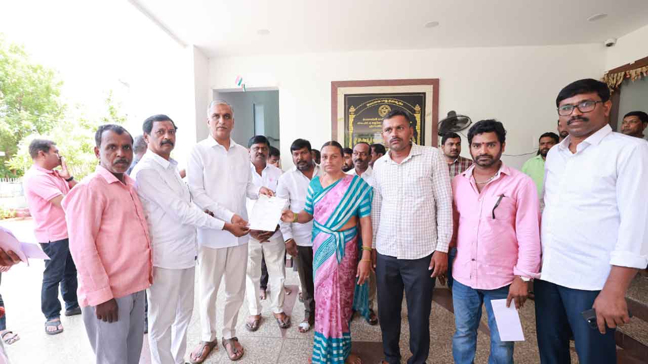 Harish Rao | బీఆర్‌ఎస్‌ కార్యకర్తల కుటుంబాలకు అండగా నిలుస్తాం : హరీశ్‌రావు