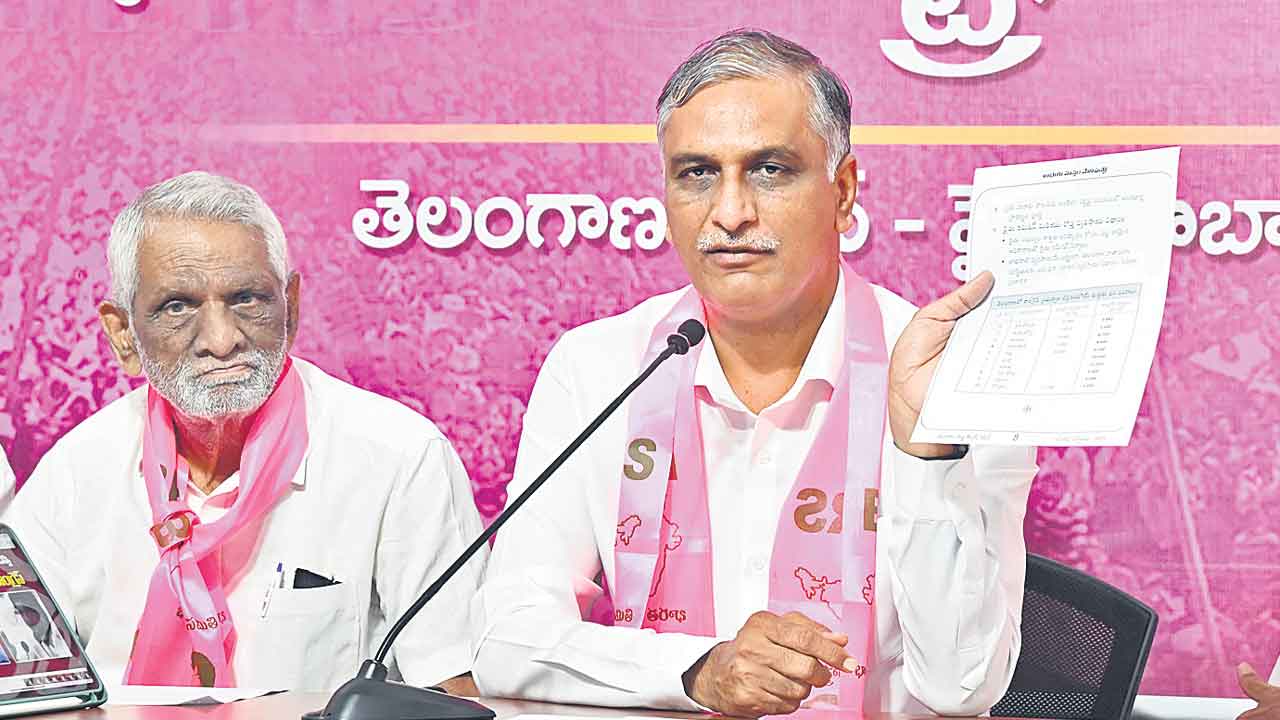 Harish Rao | మరో గ్యారెంటీ బోగస్‌.. పండని పంటకు బోనస్‌!: హరీశ్‌రావు