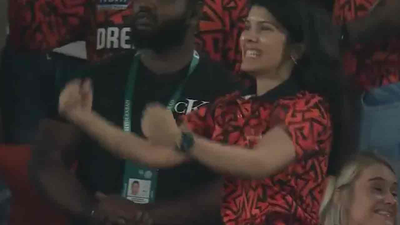 Kavya Maran: చివ‌రి బంతికి వికెట్‌.. చిందేసిన కావ్య మార‌న్‌.. వీడియో