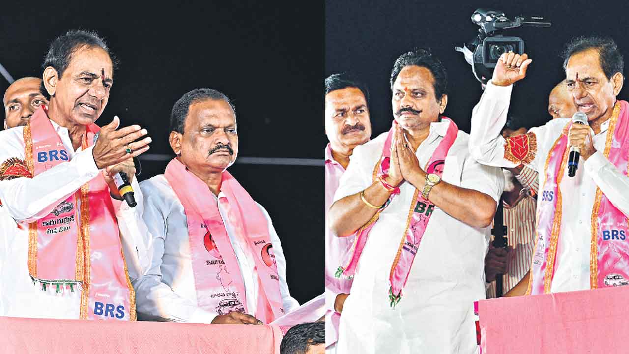 KCR | రైతులపాలిటి శాపం కాంగ్రెస్‌.. ఎన్నికల తర్వాత రైతుబంధు ఎత్తిపోవుడే : కేసీఆర్‌
