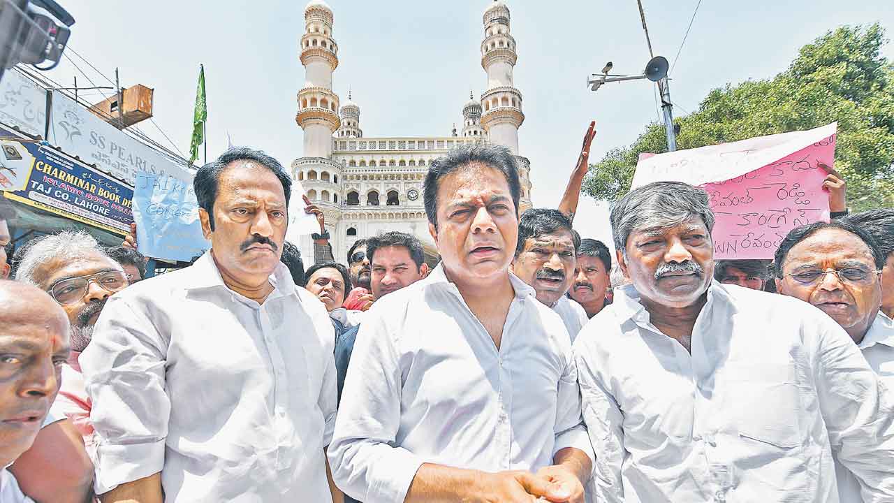 KTR | రాజముద్రపై అరాజకీయం.. ఉద్యమకారుల్ని పొట్టనబెట్టుకున్న కాంగ్రెస్‌: కేటీఆర్‌