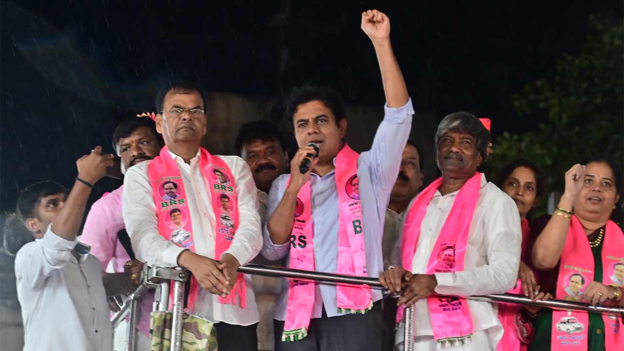 KTR | 10 సీట్లు బీఆర్‌ఎస్‌కు ఇస్తే.. ఆరు నెలల్లో కేసీఆర్‌ రాష్ట్ర రాజకీయాలను శాసిస్తారు : కేటీఆర్‌