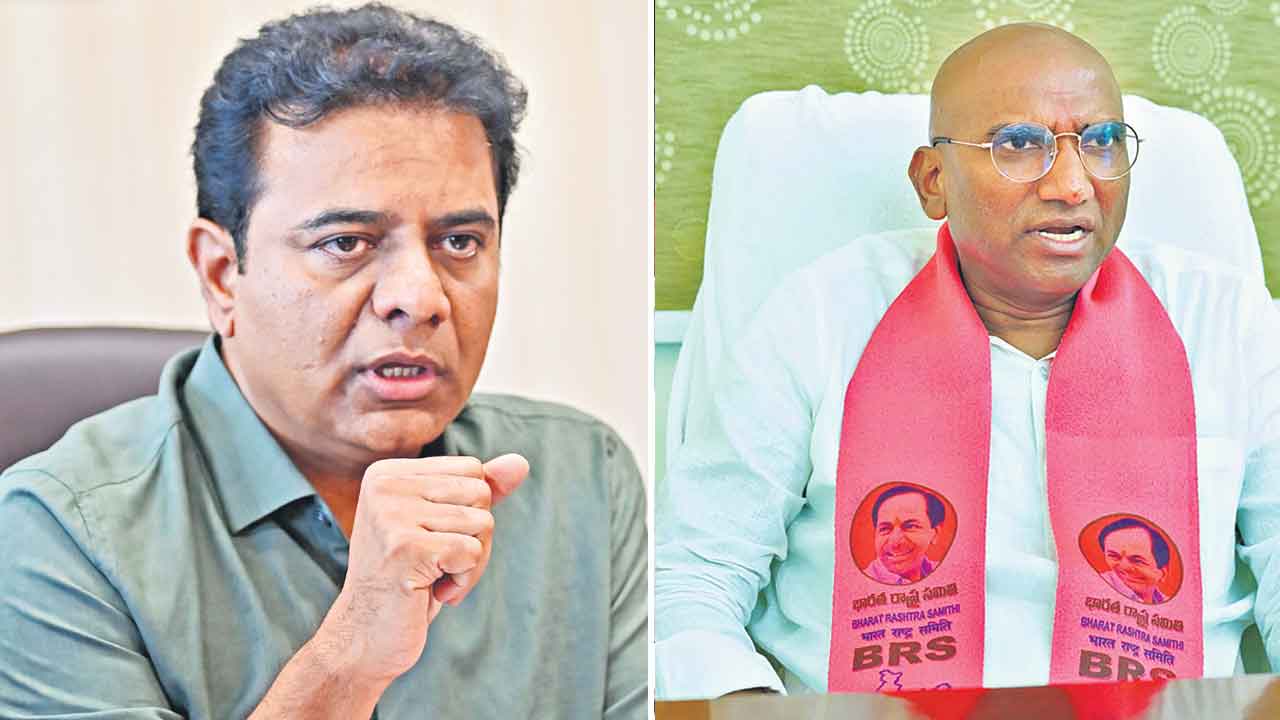 KTR | చిహ్నాలను తొలగిస్తే ప్రజా ఉద్యమమే.. బీఆర్‌ఎస్‌ వర్కింగ్‌ ప్రెసిడెంట్‌ కేటీఆర్‌