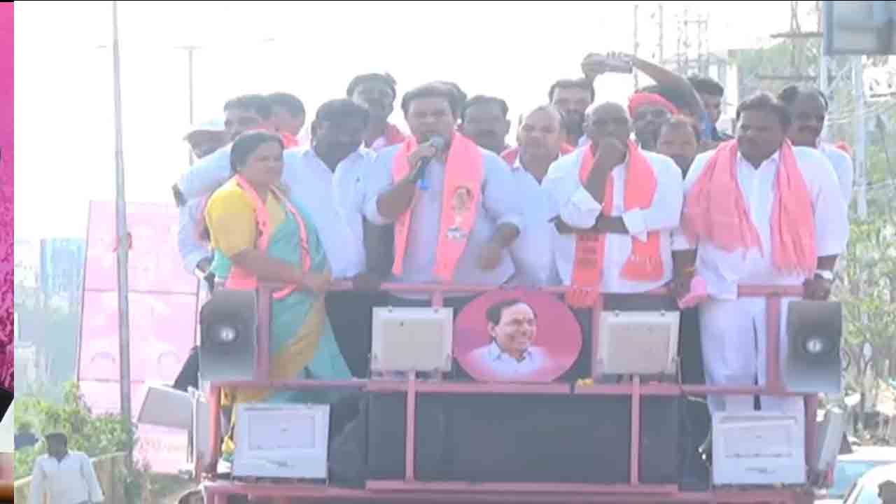 KTR | బీఆర్ఎస్‌కు 12 ఎంపీ సీట్లు గెలిపిస్తే.. గుంపు మేస్త్రీ ఇంటికి వెళ్ల‌డం ప‌క్కా : కేటీఆర్
