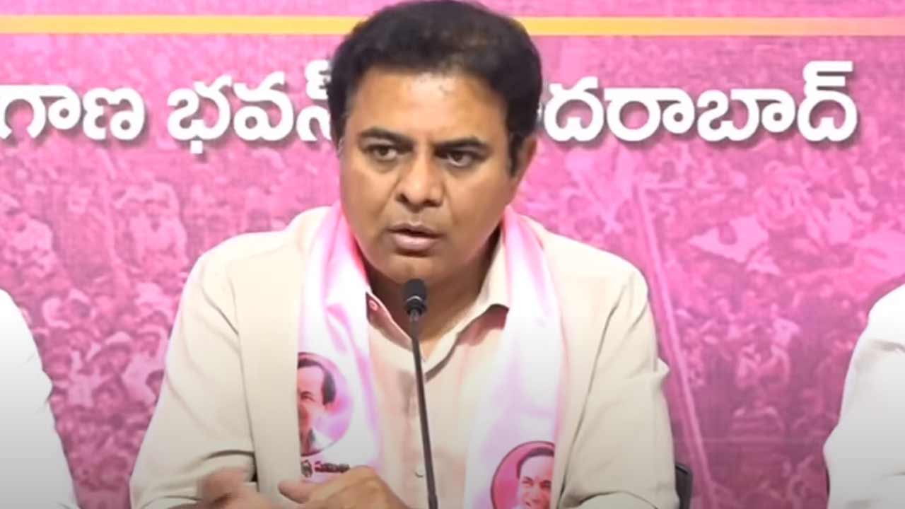 KTR | న‌కిలీ వార్త‌లు ప్ర‌చారం చేస్తున్న సీఎంను ఎందుకు జైల్లో పెట్టరు..? ప్ర‌శ్నించిన కేటీఆర్