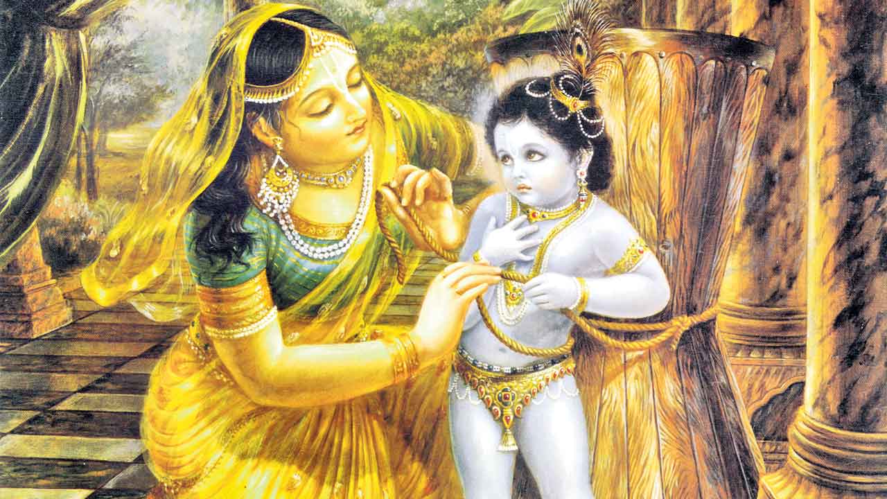 ఉలూఖల బంధన లీల