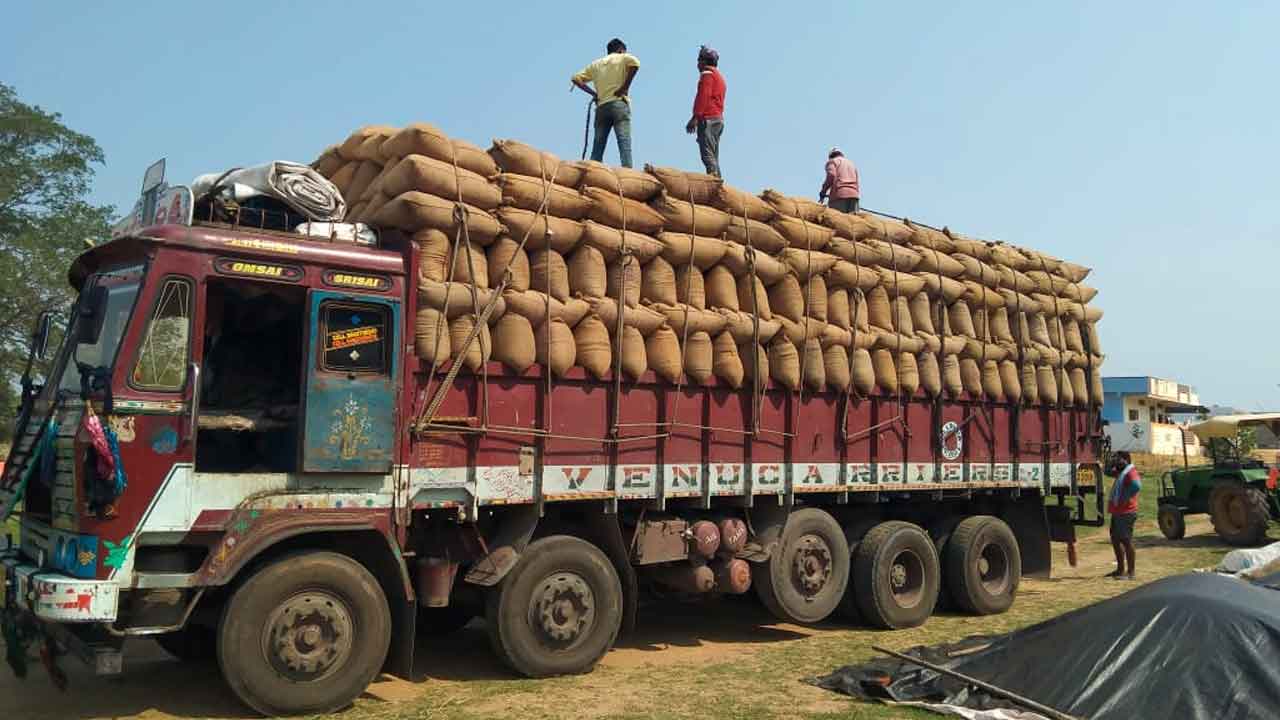 Harish rao | హరీశ్‌ రావు రాకతో కదిలిన యంత్రాంగం.. ధాన్యం లిఫ్ట్ పనులు షురూ