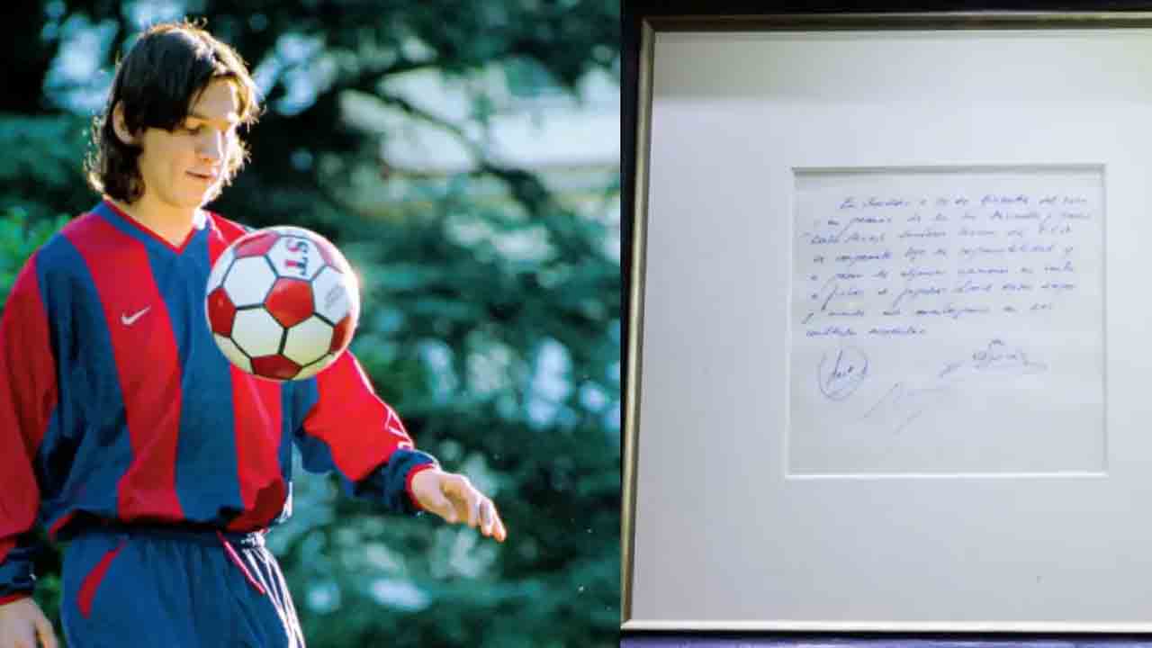 Lionel Messi | 25 ఏండ్ల న్యాప్కిన్‌కు 8 కోట్లు.. ఫుట్‌బాల్ దిగ్గ‌జ‌మా మ‌జాకా..?