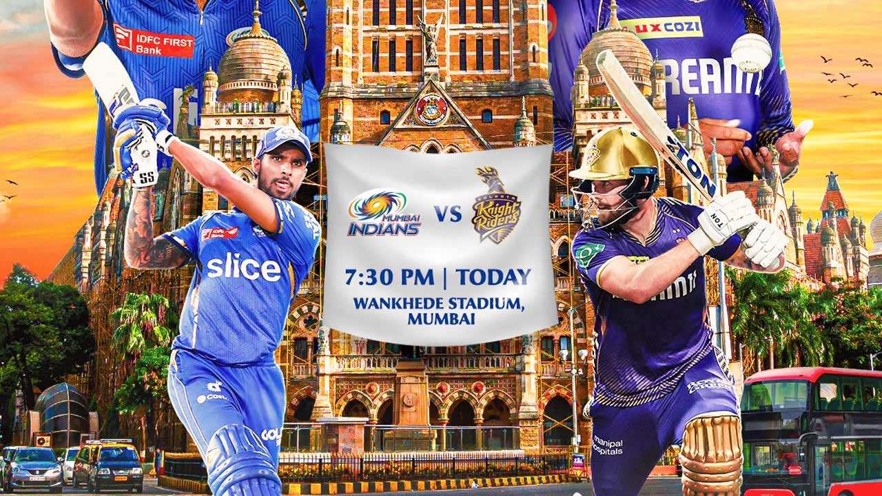 MI vs KKR | కోల్‌కతాతో మ్యాచ్‌.. టాస్‌ గెలిచి బౌలింగ్‌ ఎంచుకున్న ముంబై