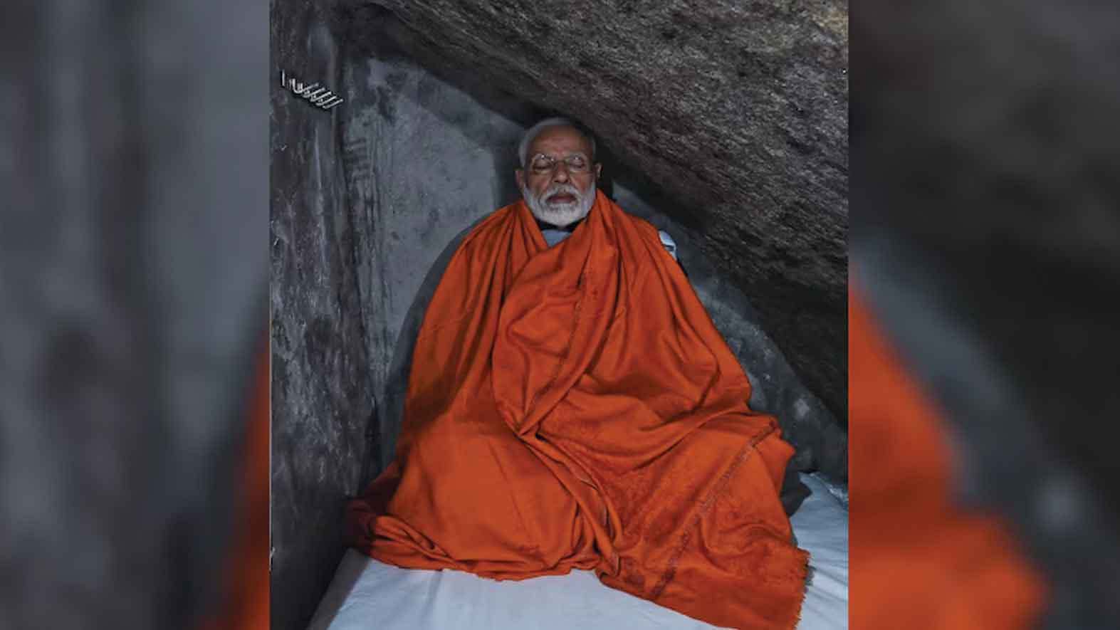 ప్రచారం ముగిసిన వెంటనే ధ్యాన ముద్రలోకి మోదీ