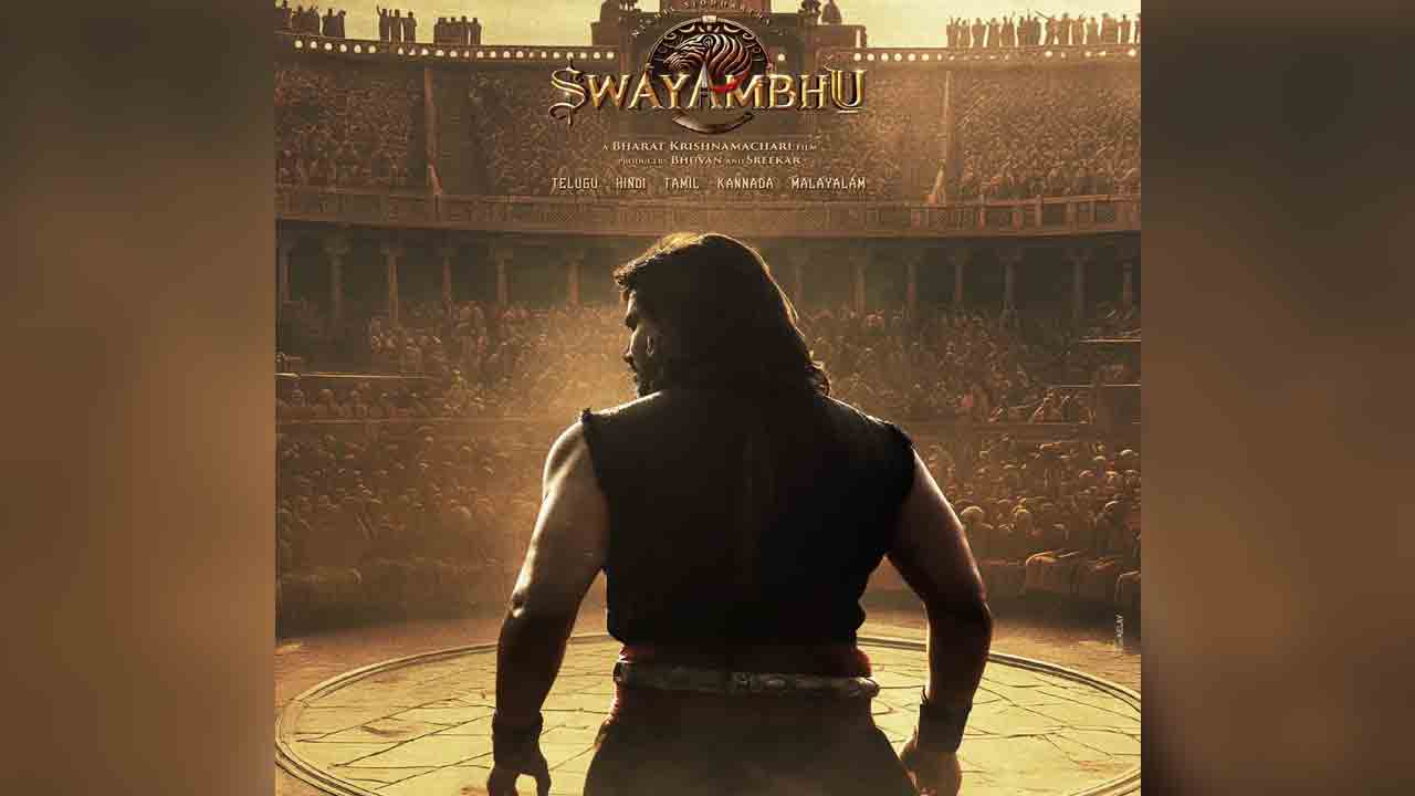 Swayambhu Movie | క‌ద‌న‌రంగంలో యోధుడిగా నిఖిల్.. ‘స్వయంభూ’ నుంచి కొత్త పోస్ట‌ర్