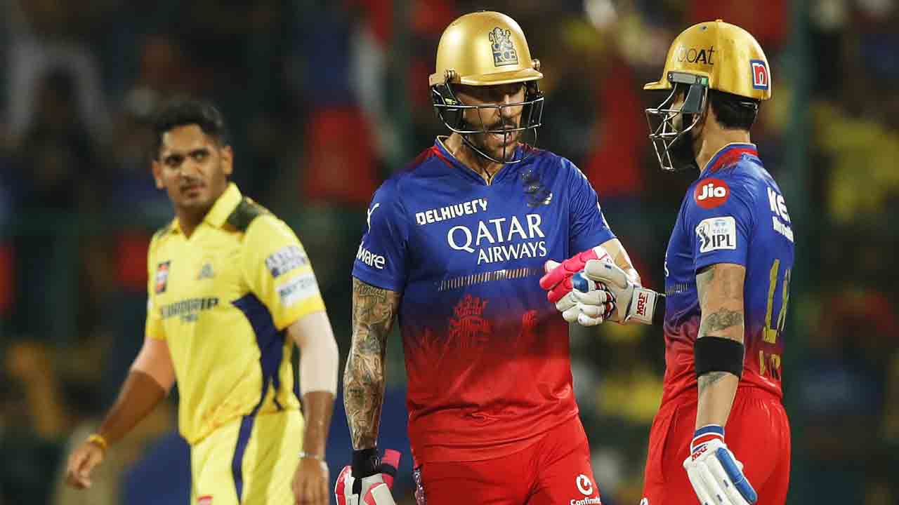 RCB vs CSK | డూప్లెసిస్ హాఫ్ సెంచ‌రీ.. కసితీరా కొట్టిన కోహ్లీ, పాటిదార్