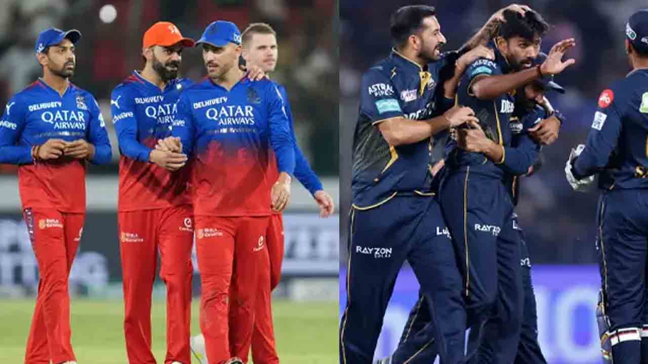 RCB vs GT | టాస్ గెలిచిన ఆర్సీబీ.. సిక్స‌ర్ల మోత మోగేనా..?