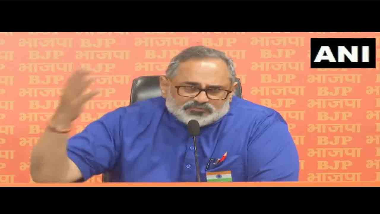 Loksabha Elections 2024 | దేశాన్ని బ‌ల‌హీన‌ప‌ర‌చ‌డ‌మే కాంగ్రెస్ సిద్ధాంతం : రాజీవ్ చంద్ర‌శేఖ‌ర్