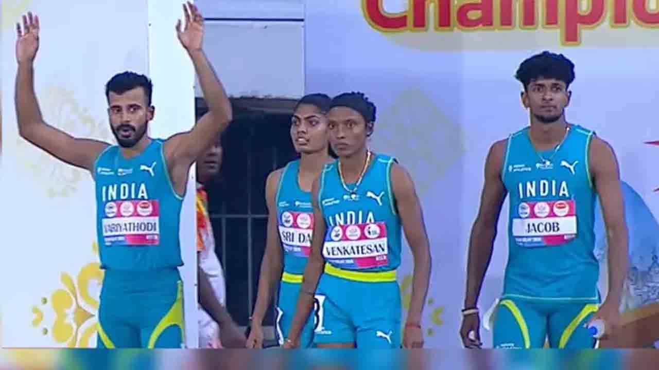 Asian Relay Championships | రీలే చాంపియ‌న్‌షిప్స్‌లో ప‌సిడి.. చ‌రిత్ర సృష్టించిన భార‌త బృందం