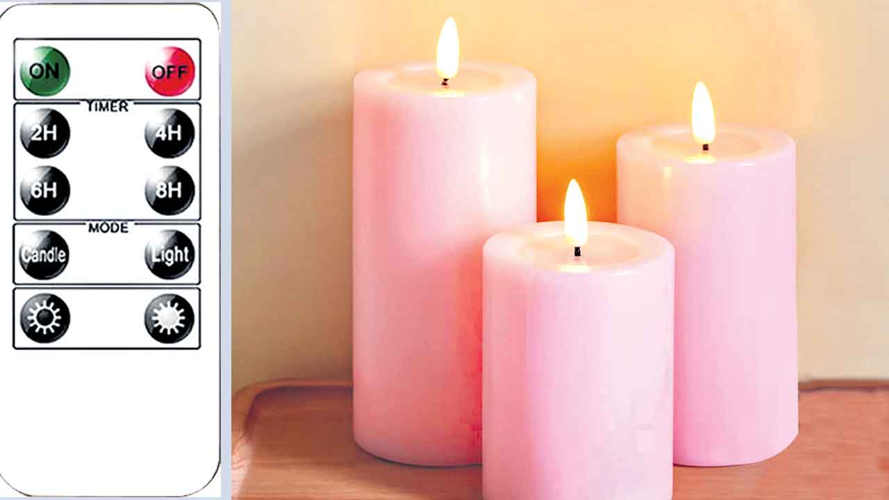 రిమోట్‌ క్యాండిల్స్‌!