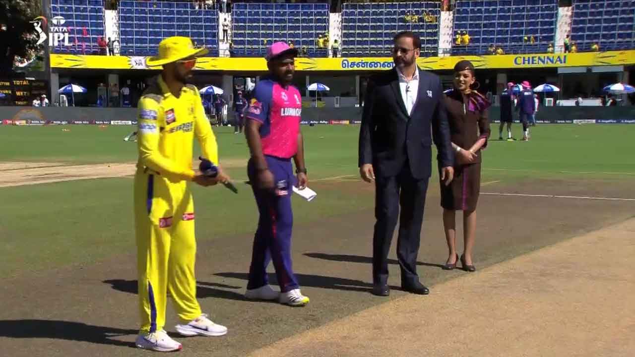 CSK vs RR | టాస్ గెలిచి బ్యాటింగ్‌ ఎంచుకున్న రాజస్థాన్‌ రాయల్స్‌