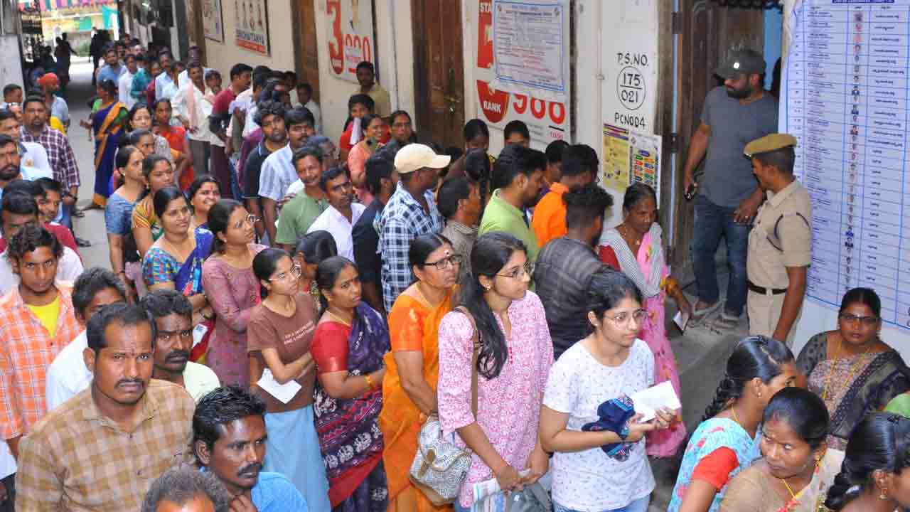 Lok Sabha Elections | తెలంగాణ‌లో 3 గంట‌ల వ‌ర‌కు 52 శాతం పోలింగ్ న‌మోదు