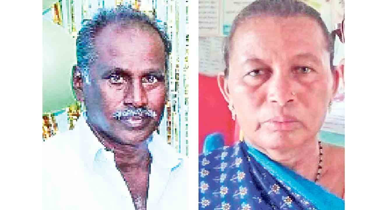 పిడుగు పడి ఇద్దరు మృతి