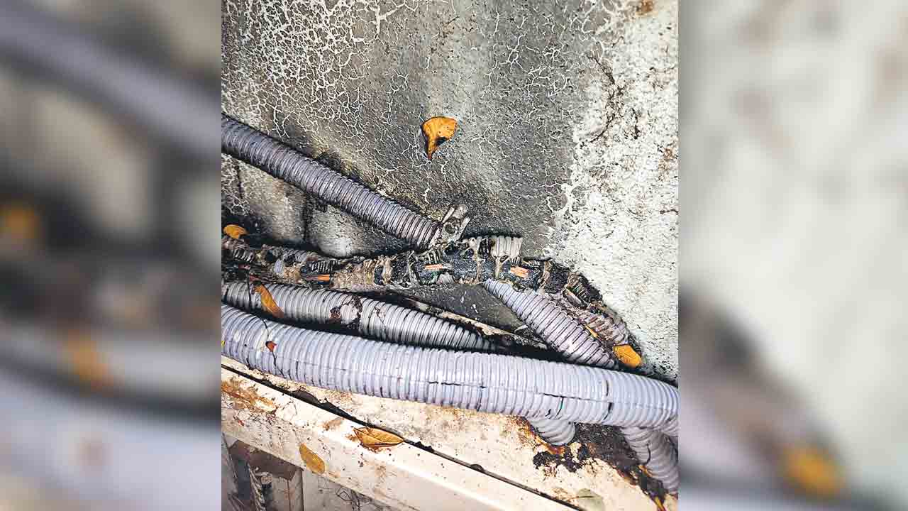 ప్రసూతి దవాఖానలో అగ్ని ప్రమాదం