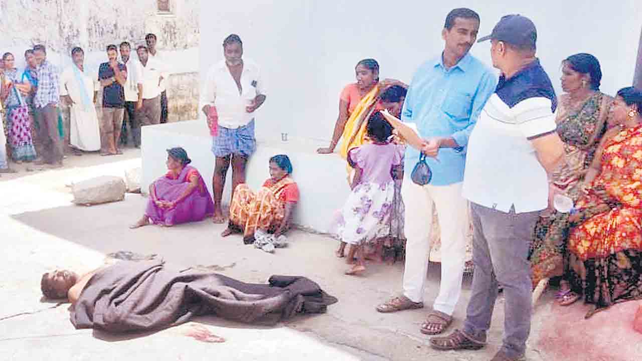 చోరీకి వచ్చిన వ్యక్తిపై దాడి..