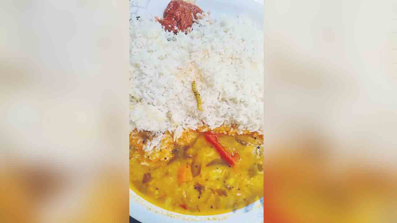 JNTUH | జేఎన్‌టీయూహెచ్‌ వర్సిటీ బాయ్స్‌ హాస్టల్‌లో ఆహారంలో పురుగులు