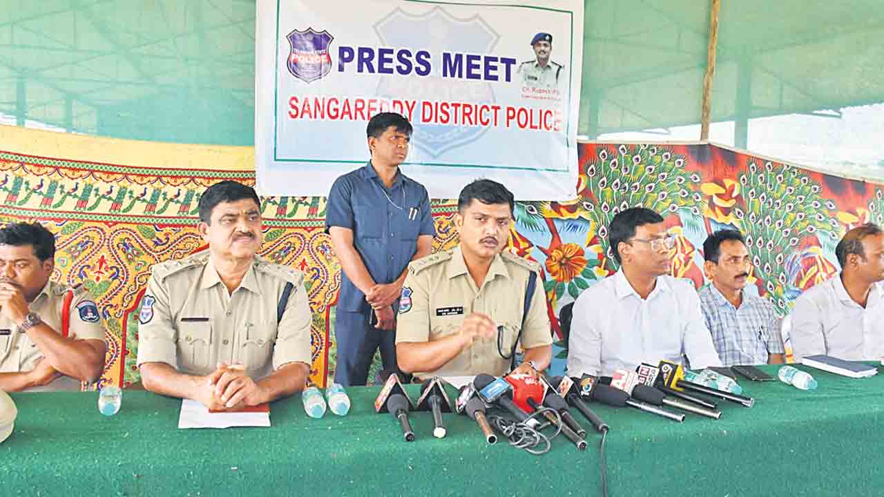 కోటి విలువైన ఆల్ఫాజోలం పట్టివేత